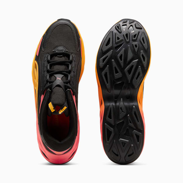 Black and orange puma shoes sale