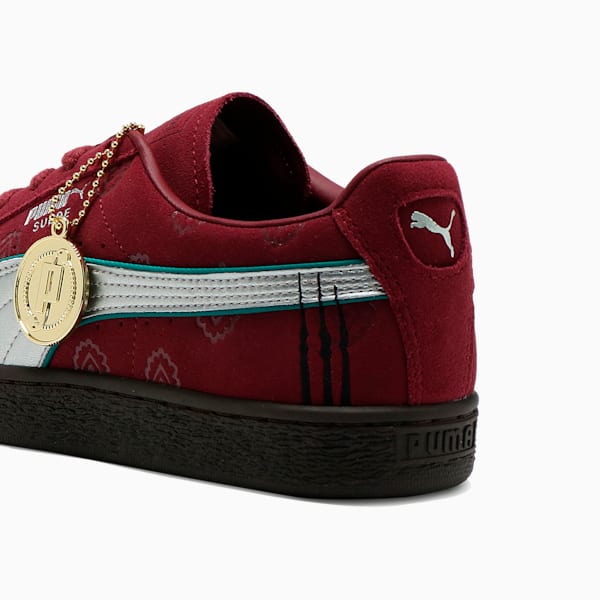 Sneakers Suede Shanks le Roux PUMA x ONE PIECE Homme, Team Regal Red-PUMA Silver, extralarge