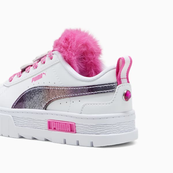 キッズ ガールズ PUMA x トロールズ メイズ スニーカー 17-21cm, PUMA White-Ravish, extralarge-JPN