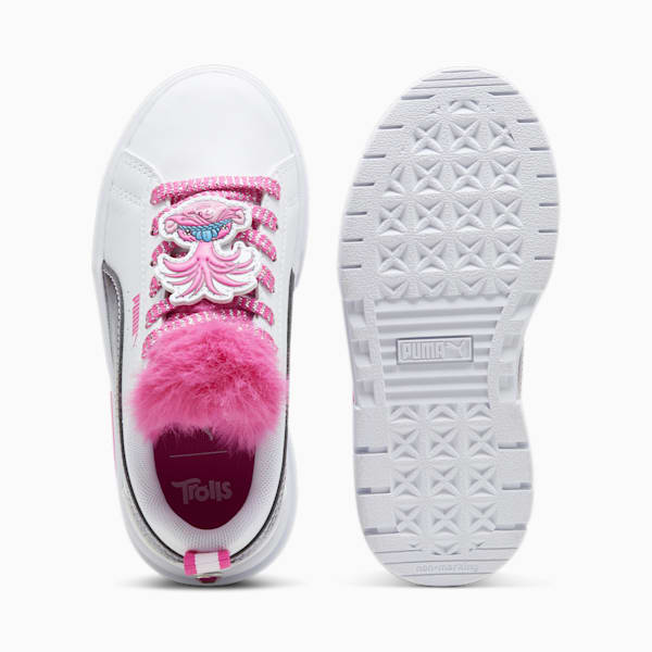 PUMA x TROLLS Mayze Little Kids' Sneakers, PUMA White-Ravish, extralarge