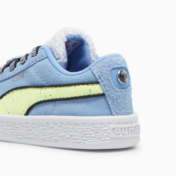 PUMA x TROLLS Suede Toddlers' Sneakers, Team Light Blue-Fizzy Light, extralarge