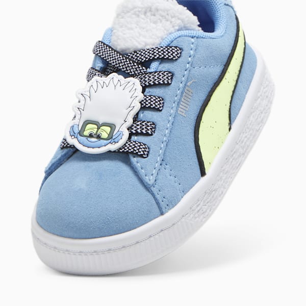 PUMA x TROLLS Suede Toddlers' Sneakers, Team Light Blue-Fizzy Light, extralarge