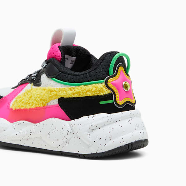 PUMA x TROLLS RS-X Toddlers' Girls' Sneakers, PUMA White-Pelé Yellow, extralarge