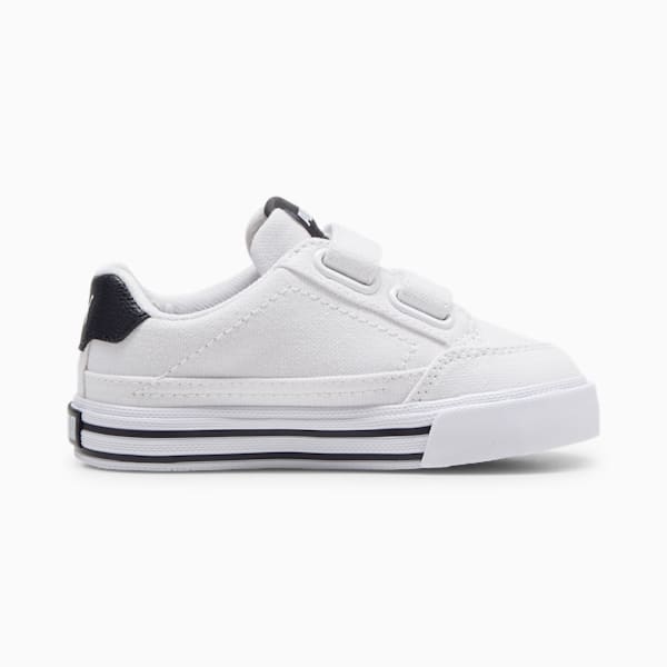 Tenis para infantes Court Classic Vulc Formstrip, PUMA White-PUMA Black, extralarge