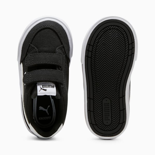 Court Classic Vulc Formstrip Toddlers' Sneakers, PUMA Black-PUMA White, extralarge