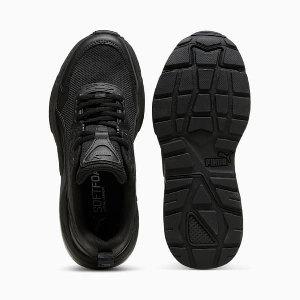 Tenis juvenil VIS2K, PUMA Black-PUMA Black, extralarge