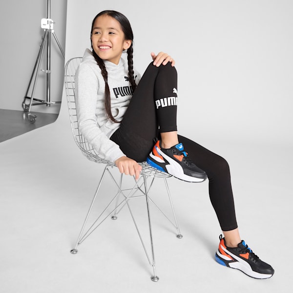 Chaussures Vis2k Enfant et Adolescent, PUMA Black-PUMA White-Redmazing, extralarge