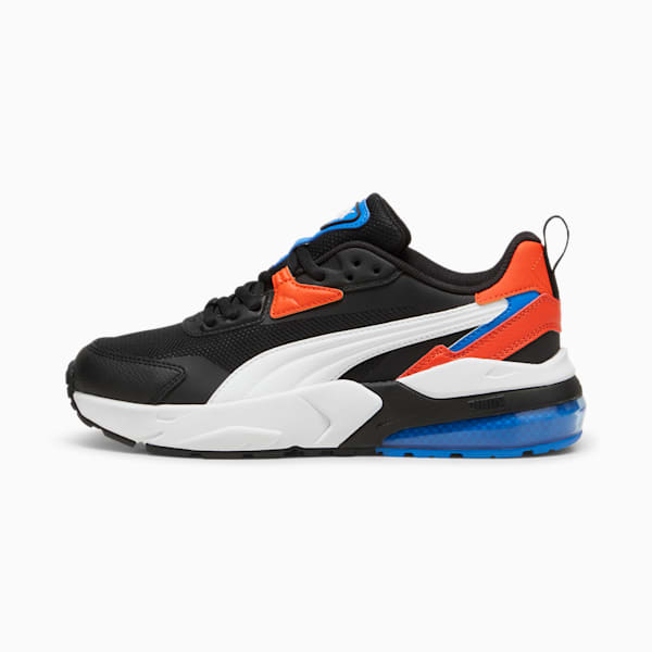 Chaussures Vis2k Enfant et Adolescent, PUMA Black-PUMA White-Redmazing, extralarge