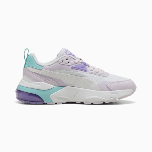 Chaussures Vis2k Enfant et Adolescent, PUMA White-PUMA White-Lilac Frost, extralarge