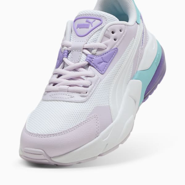 Chaussures Vis2k Enfant et Adolescent, PUMA White-PUMA White-Lilac Frost, extralarge