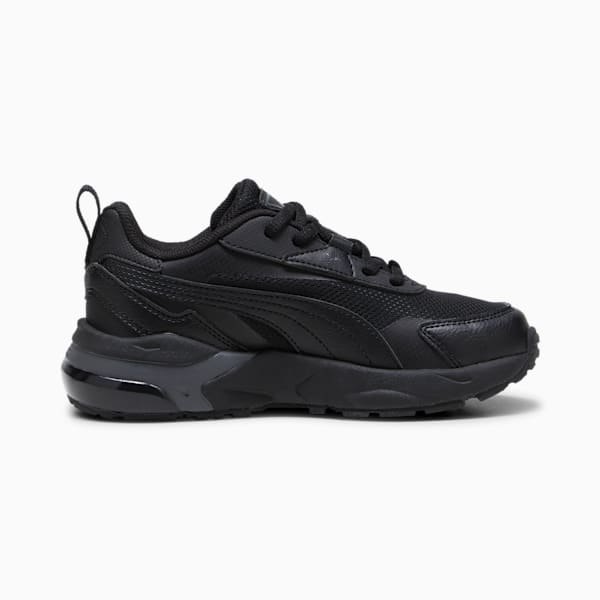 Tenis para infantes Vis2k, PUMA Black-PUMA Black, extralarge