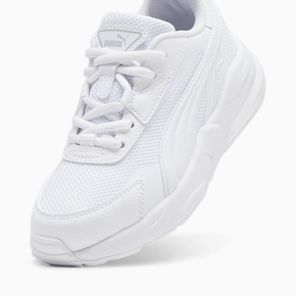 Kids white puma shoes shop