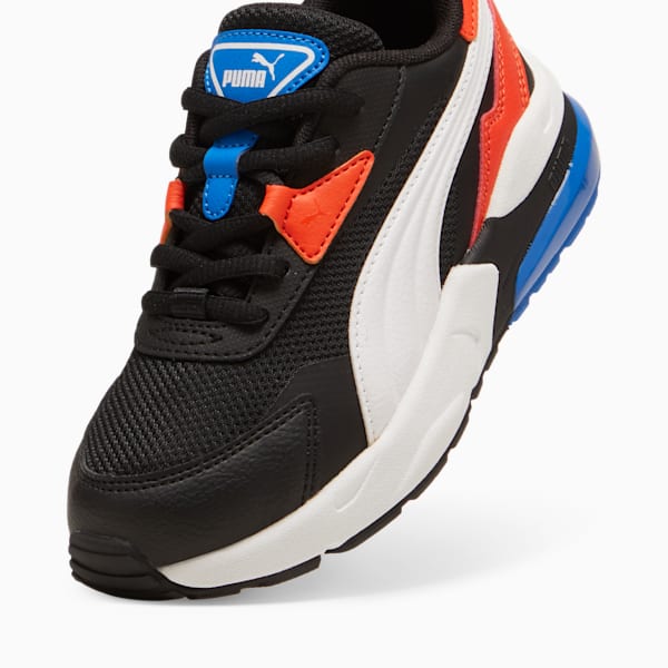 Chaussures Vis2k Enfant, PUMA Black-PUMA White-Redmazing, extralarge