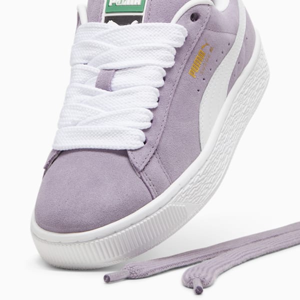 Suede XL Big Kids' Sneakers, Pale Plum-PUMA White, extralarge