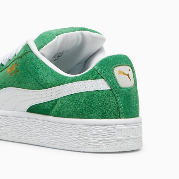 Suede XL Big Kids' Sneakers, Archive Green-PUMA White, extralarge