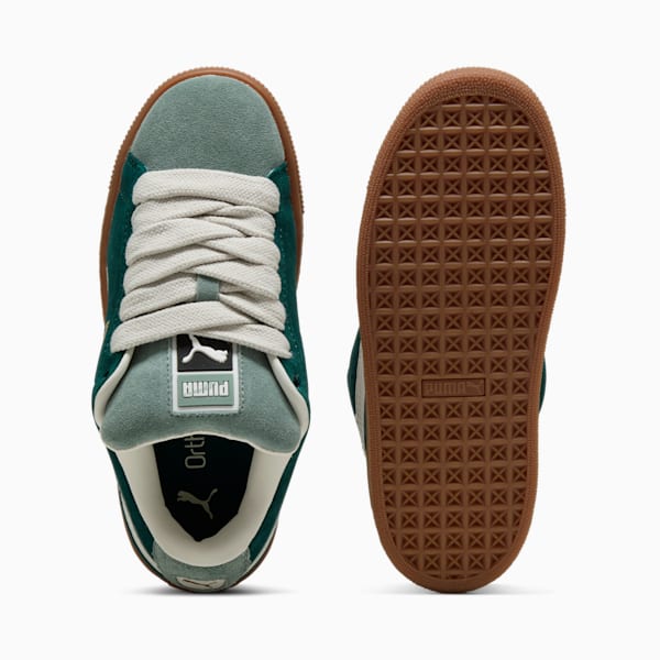 Tenis juvenil Suede XL, Dark Myrtle-Vapor Gray-Green Moon, extralarge