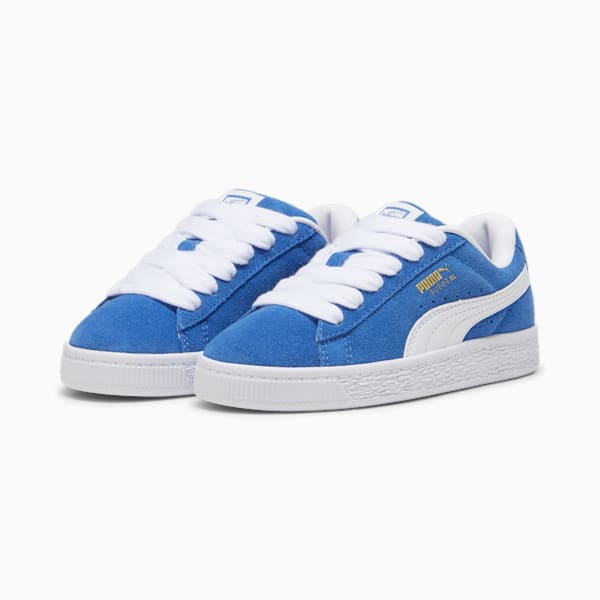 Suede XL Little Kids' Sneakers, PUMA Team Royal-PUMA White, extralarge