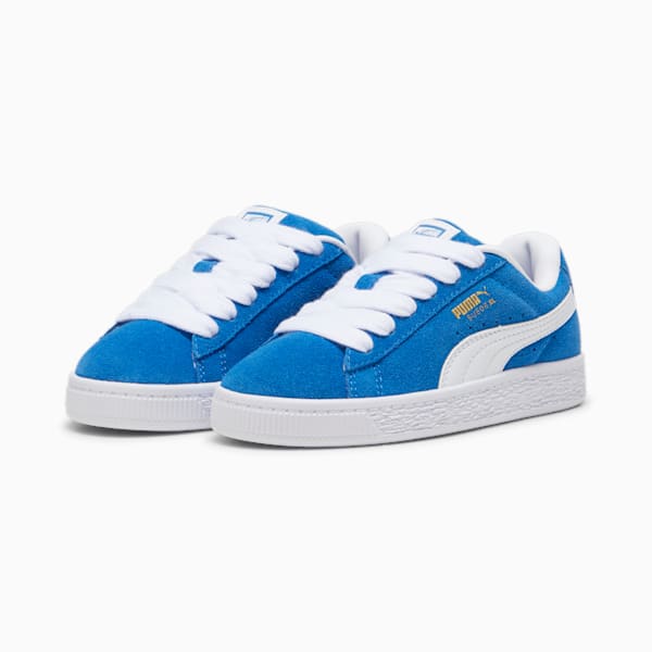 Tenis Suede XL para niños, PUMA Team Royal-PUMA White, extralarge