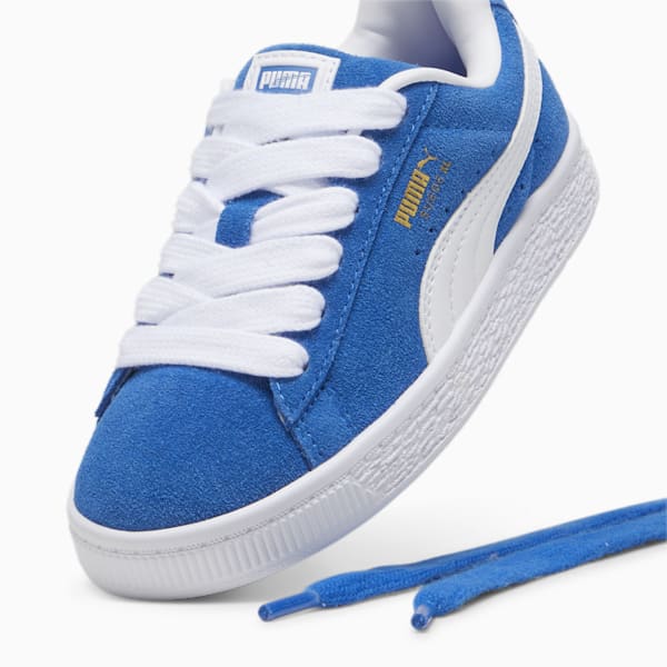 Tenis para niños Suede XL, PUMA Team Royal-PUMA White, extralarge