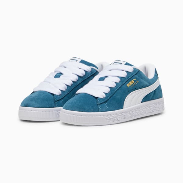 Tenis Suede XL para niños, Ocean Tropic-Warm White, extralarge