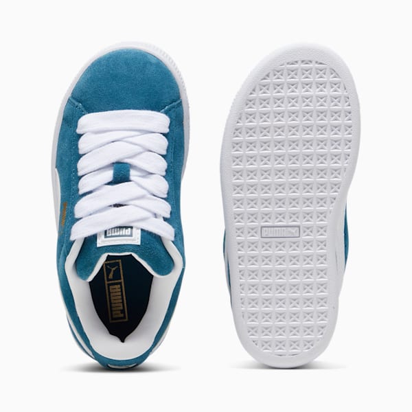 Tenis Suede XL para niños, Ocean Tropic-Warm White, extralarge