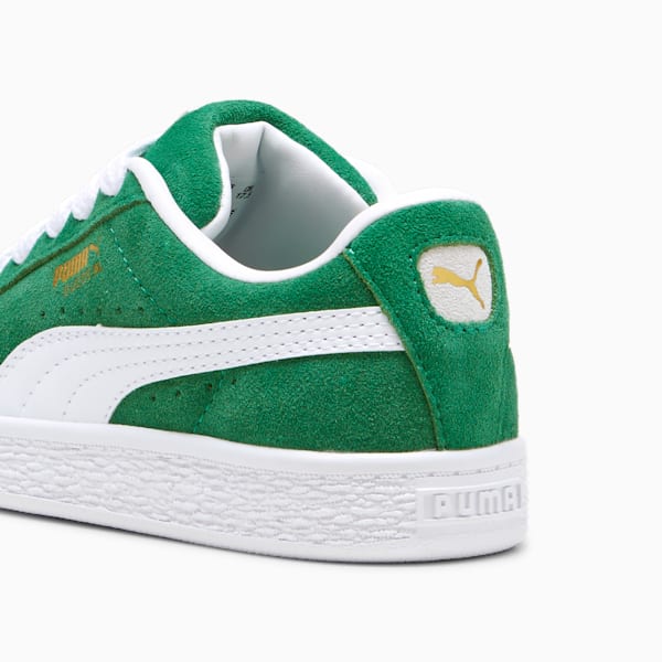 Tenis Suede XL para niños, Archive Green-PUMA White, extralarge