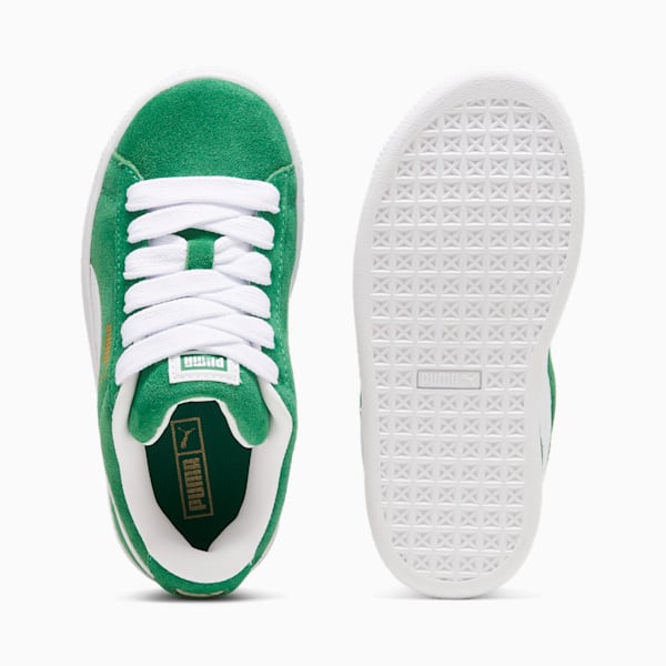 Tenis Suede XL para niños, Archive Green-PUMA White, extralarge