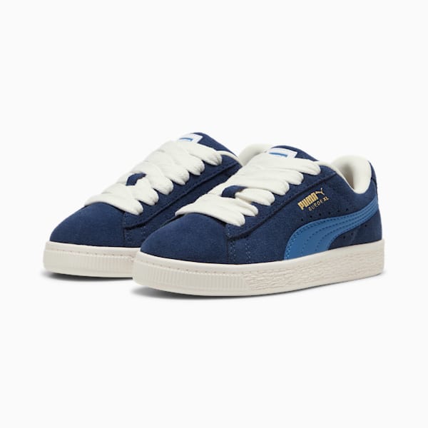 Suede XL Little Kids' Sneakers, Club Navy-Blue Horizon, extralarge