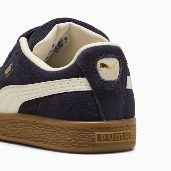 Tenis Suede XL para niños, New Navy-Frosted Ivory, extralarge