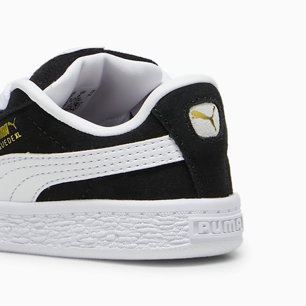 Tenis Suede XL para bebés, PUMA Black-PUMA White, extralarge