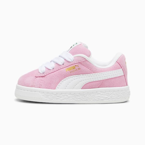 Tenis Suede XL para bebés, Mauved Out-PUMA White, extralarge