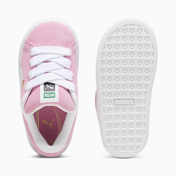 Tenis Suede XL para bebés, Mauved Out-PUMA White, extralarge