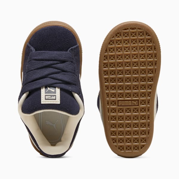 Suede XL Toddlers' Sneakers, New Navy-Frosted Ivory, extralarge