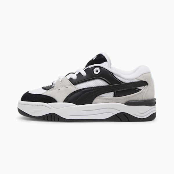 PUMA-180 Big Kids' Sneakers, PUMA White-PUMA Black, extralarge