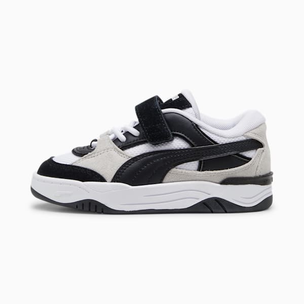 PUMA-180 Little Kids' Sneakers, PUMA White-PUMA Black, extralarge