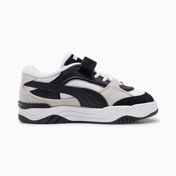 PUMA-180 Little Kids' Sneakers, PUMA White-PUMA Black, extralarge