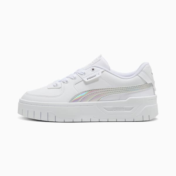 Tenis juvenil Cali Dream Iridescent, PUMA White-PUMA Silver, extralarge