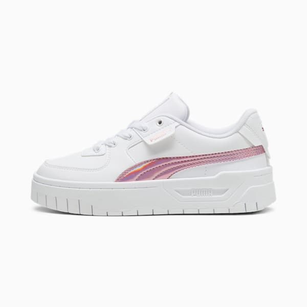 Tenis juvenil Cali Dream Iridescent, PUMA White-Rose Gold, extralarge