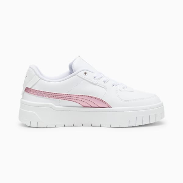 Cali Dream Iridescent Big Kids' Sneakers, PUMA White-Rose Gold, extralarge