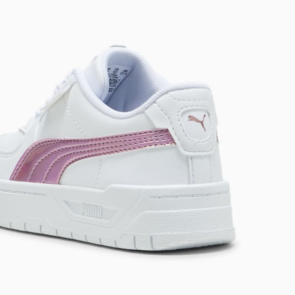 Cali Dream Iridescent Little Kids' Sneakers, PUMA White-Rose Gold, extralarge