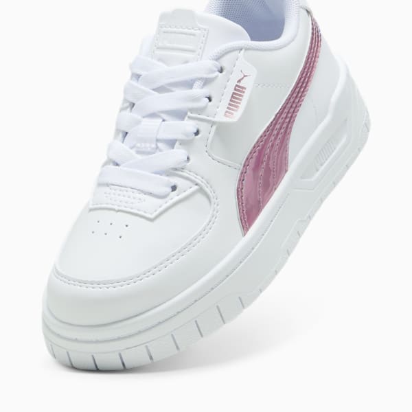 Cali Dream Iridescent Little Kids' Sneakers, PUMA White-Rose Gold, extralarge