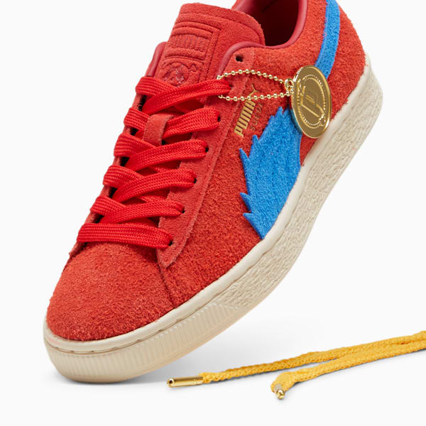 PUMA x ONE PIECE Suede Buggy Big Kids' Sneakers, For All Time Red-Ultra Blue, extralarge