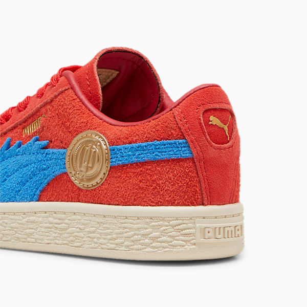 PUMA x ONE PIECE Suede Buggy Little Kids' Sneakers, For All Time Red-Ultra Blue, extralarge