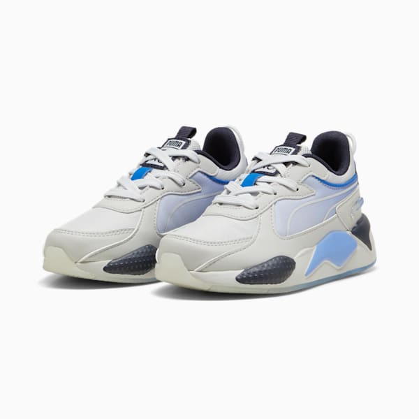 キッズ PUMA x PlayStation RS-X スニーカー 17-21cm, Glacial Gray-Blue Skies, extralarge-JPN