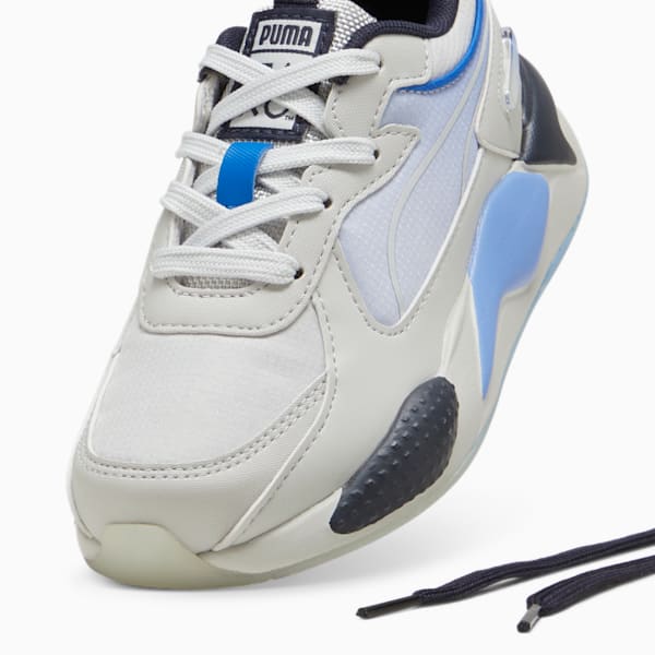 キッズ PUMA x PlayStation RS-X スニーカー 17-21cm, Glacial Gray-Blue Skies, extralarge-JPN