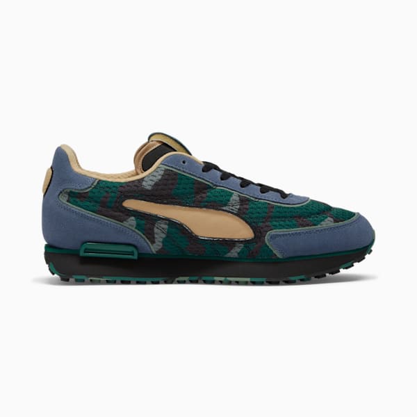 Future Rider Concrete Camo Sneakers, Inky Blue-PUMA Black-Sand Dune, extralarge