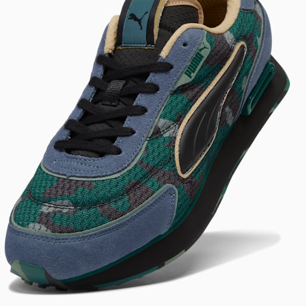 Tenis Future Rider Concrete Camo, Inky Blue-PUMA Black-Sand Dune, extralarge