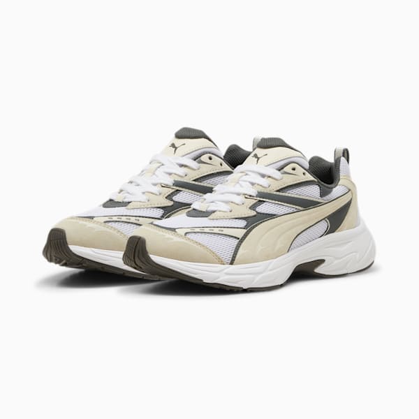 ユニセックス プーマ モーフィック スウェード スニーカー, PUMA White-Sugared Almond, extralarge-JPN