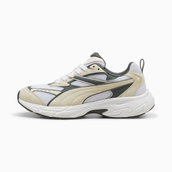 ユニセックス プーマ モーフィック スウェード スニーカー, PUMA White-Sugared Almond, extralarge-JPN