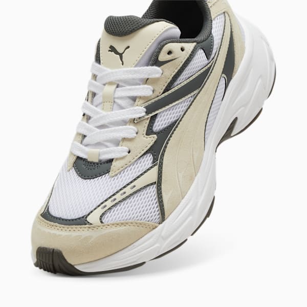 ユニセックス プーマ モーフィック スウェード スニーカー, PUMA White-Sugared Almond, extralarge-JPN